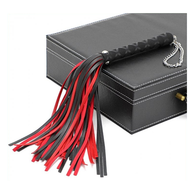 colorful handle whip noir