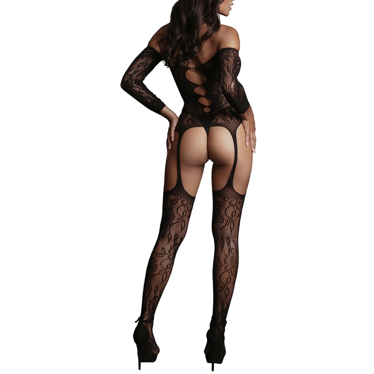 combi sexy criss cross deep noir 1