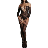 combi sexy criss cross deep noir