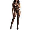 combi sexy suspender noir