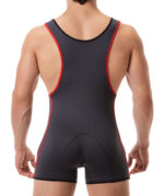 combi singlet allan anthracite rouge 1