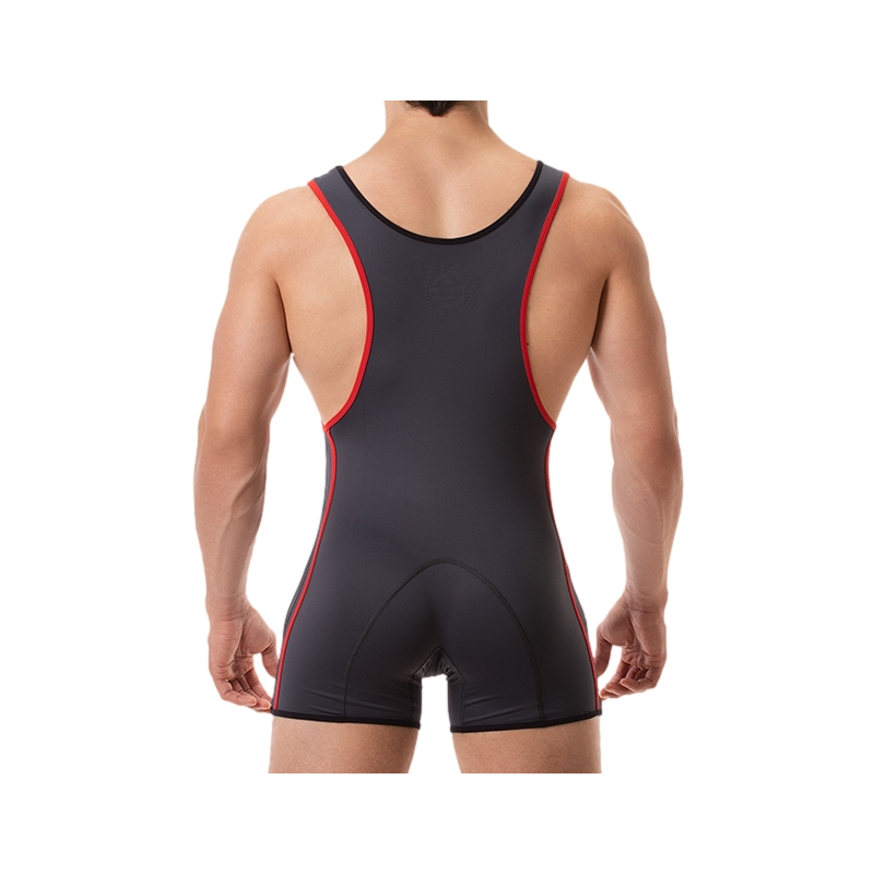 combi singlet allan anthracite rouge 1