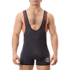 combi singlet allan anthracite rouge