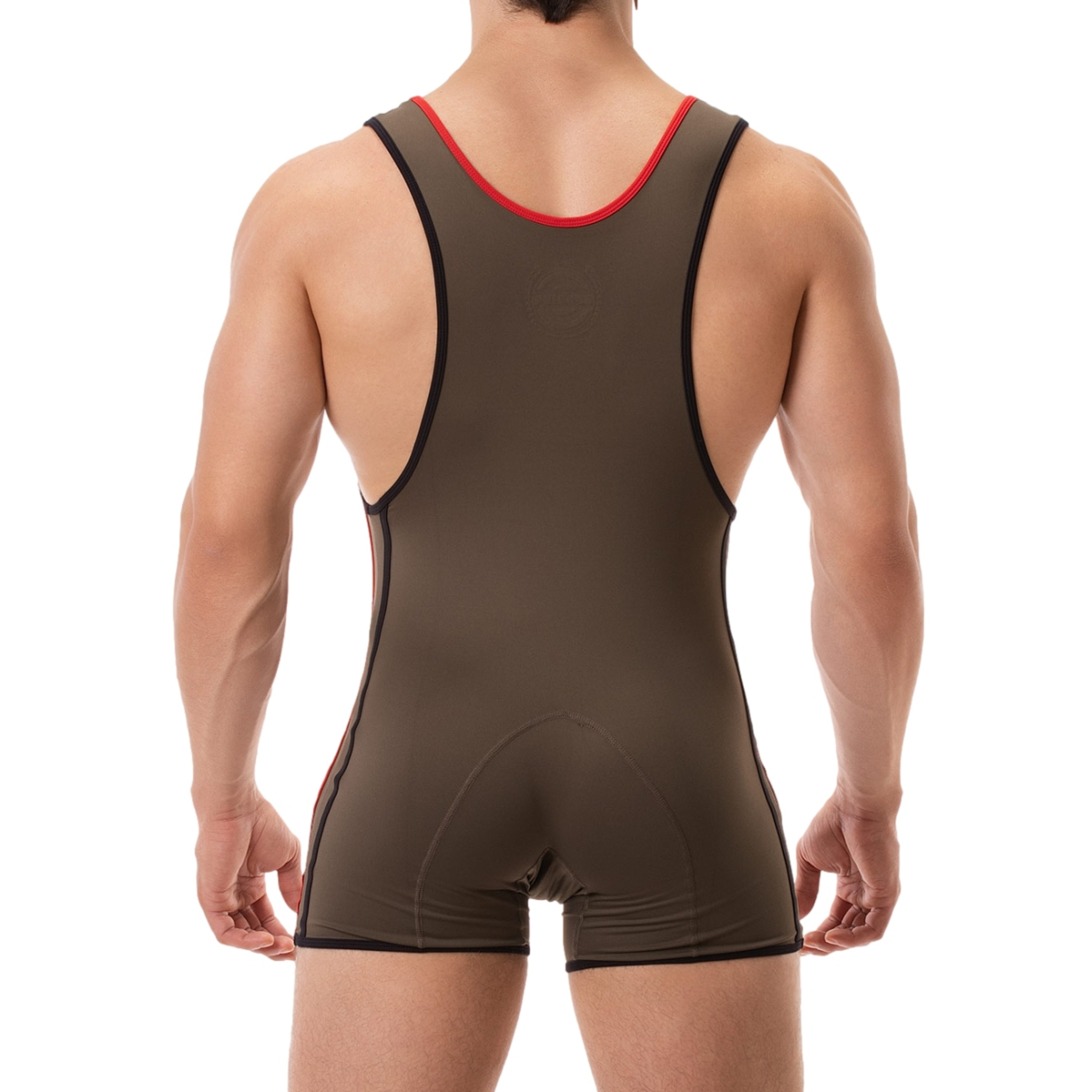 combi singlet allan kaki rouge 1