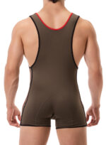 combi singlet allan kaki rouge 1
