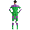 combinaison cosplay cartoon blanc vert violet 1