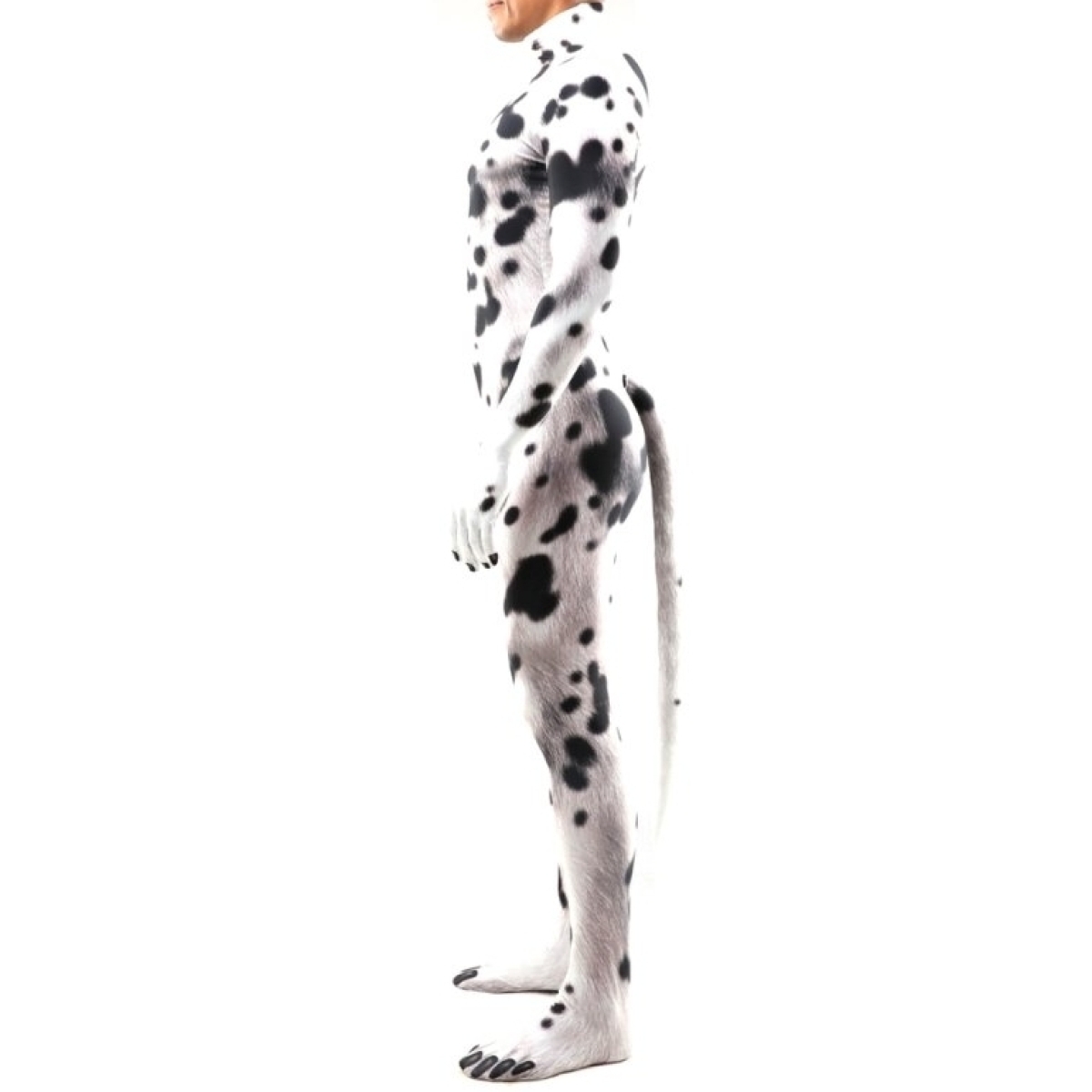 combinaison cosplay chien dalmatien noir blanc 7