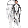 combinaison cosplay chien husky gris