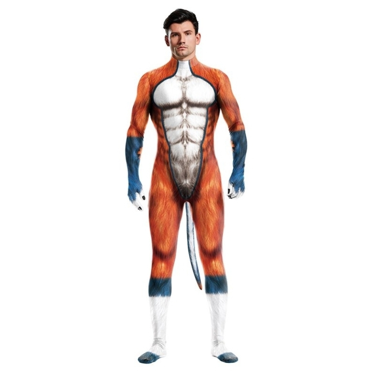 combinaison cosplay chien wild dog orange 1