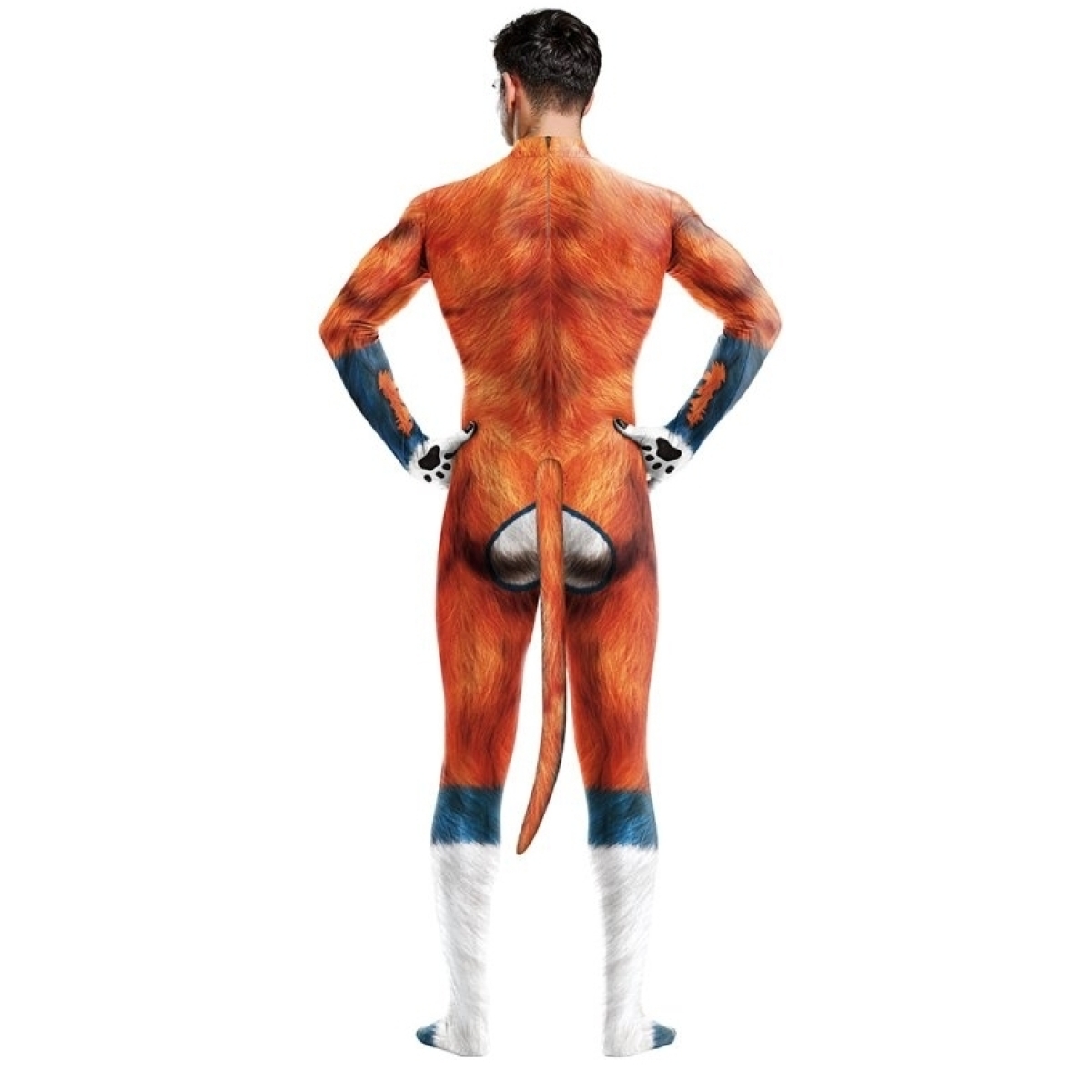 combinaison cosplay chien wild dog orange 2