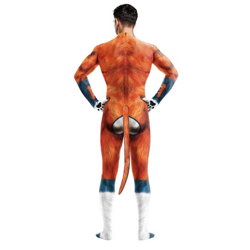 combinaison cosplay chien wild dog orange 2
