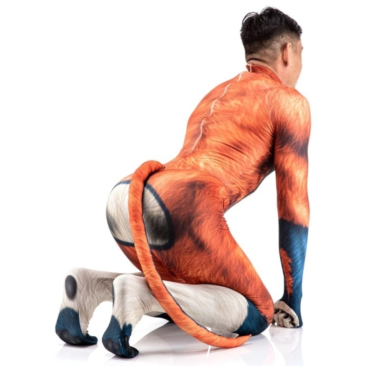 combinaison cosplay chien wild dog orange 4