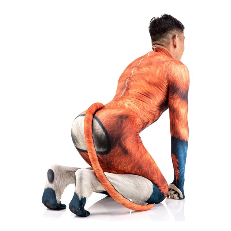 combinaison cosplay chien wild dog orange 4
