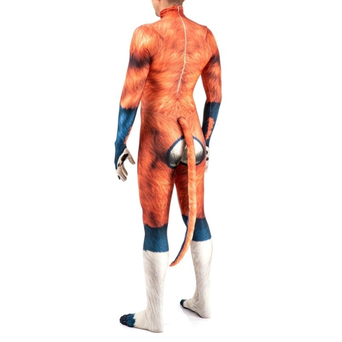 combinaison cosplay chien wild dog orange 6