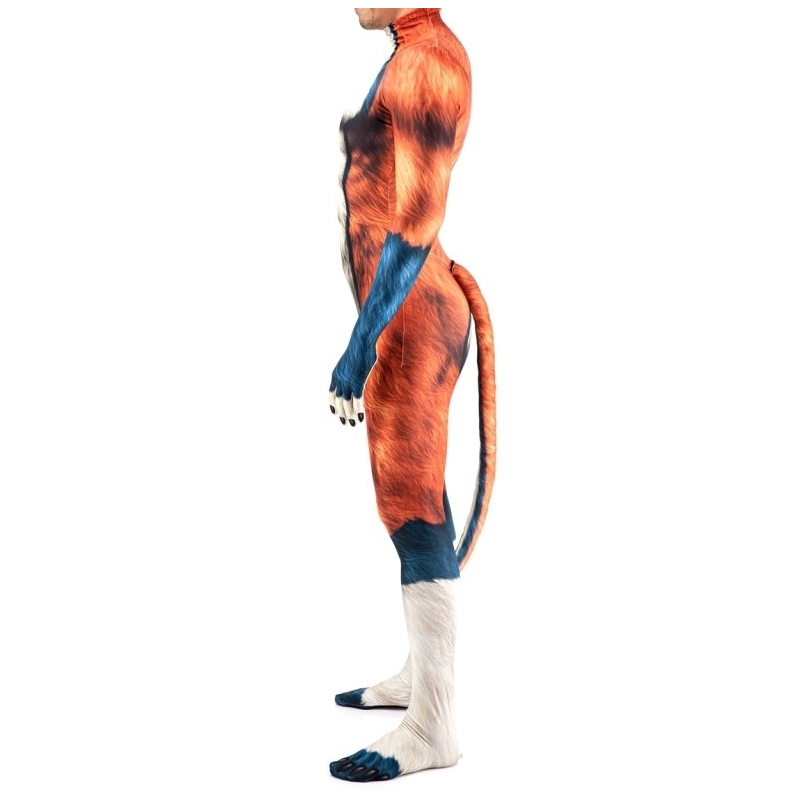 combinaison cosplay chien wild dog orange 7