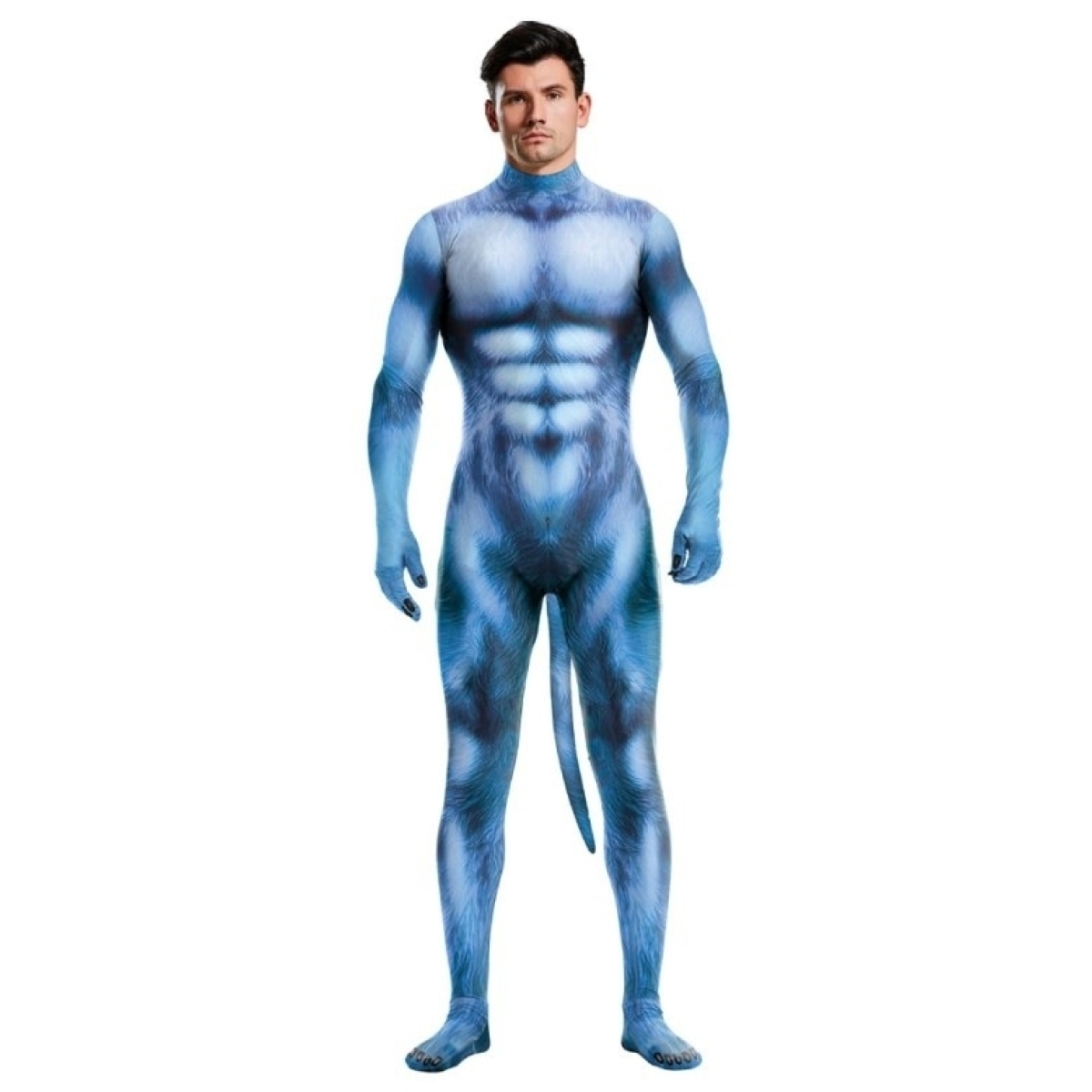 combinaison cosplay dog bleu 1
