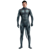 combinaison cosplay dog gris bleu 1
