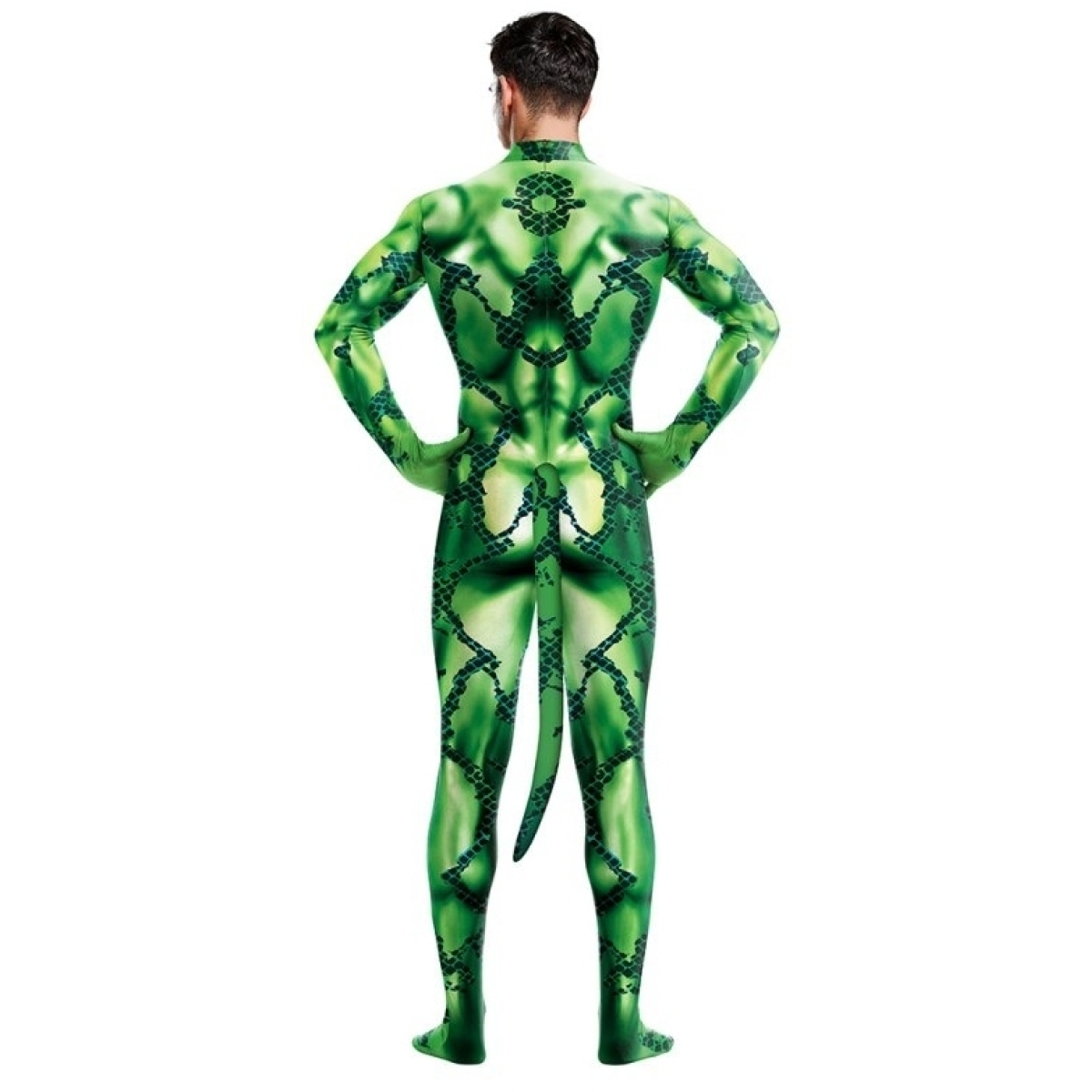 combinaison cosplay grenouille frogman vert 1