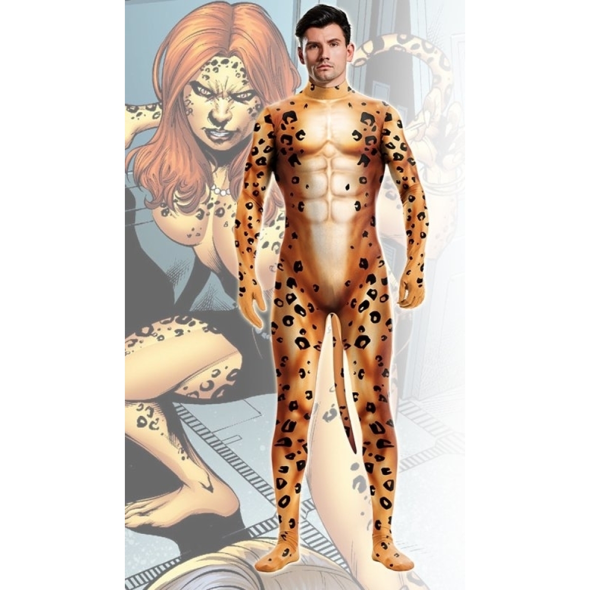 combinaison cosplay guepard cheetah 3