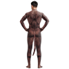 combinaison cosplay loup garou werewolf marron 1