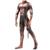 combinaison cosplay loup garou werewolf marron 5