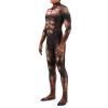combinaison cosplay loup garou werewolf marron 8