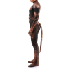 combinaison cosplay loup garou werewolf marron 9