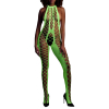 combinaison filet et dos nu vert fluo scaled