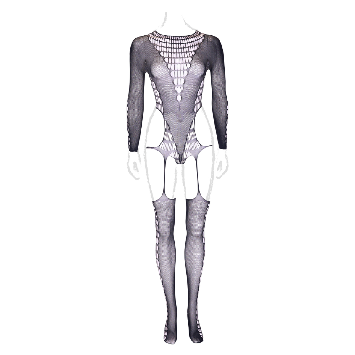 combinaison grande taille kalyke noir 8