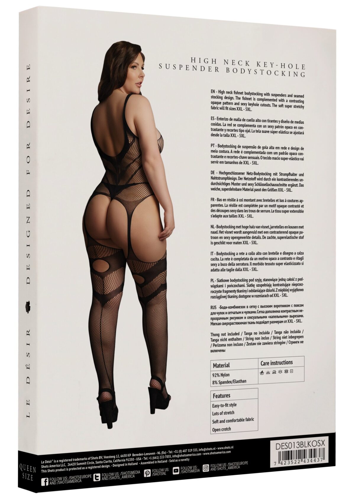 combinaison grande taille suspender noir 3 scaled
