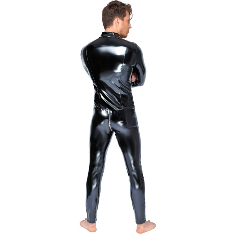 combinaison jump zip noire 1