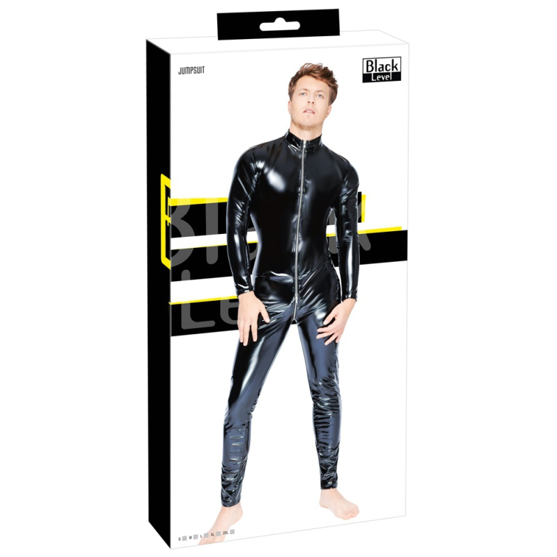 combinaison jump zip noire 5