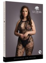 combinaison ouverte grande taille flora noir 2 scaled