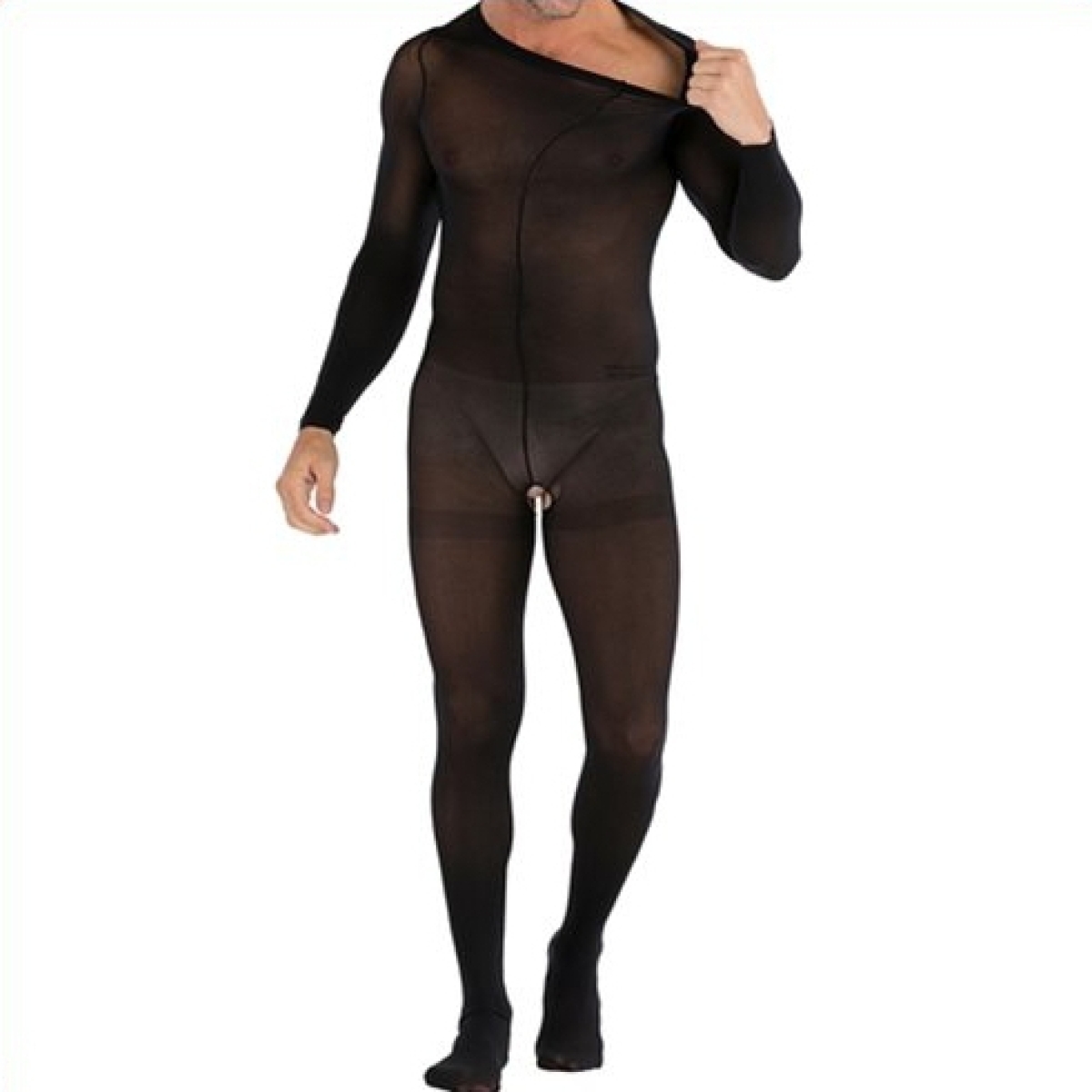 combinaison ouverte hypnose noire 3