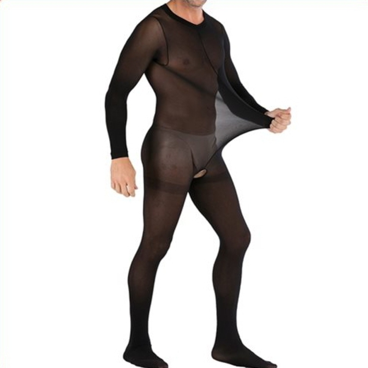 combinaison ouverte hypnose noire 4