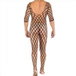 combinaison ouverte mesh titanium 1