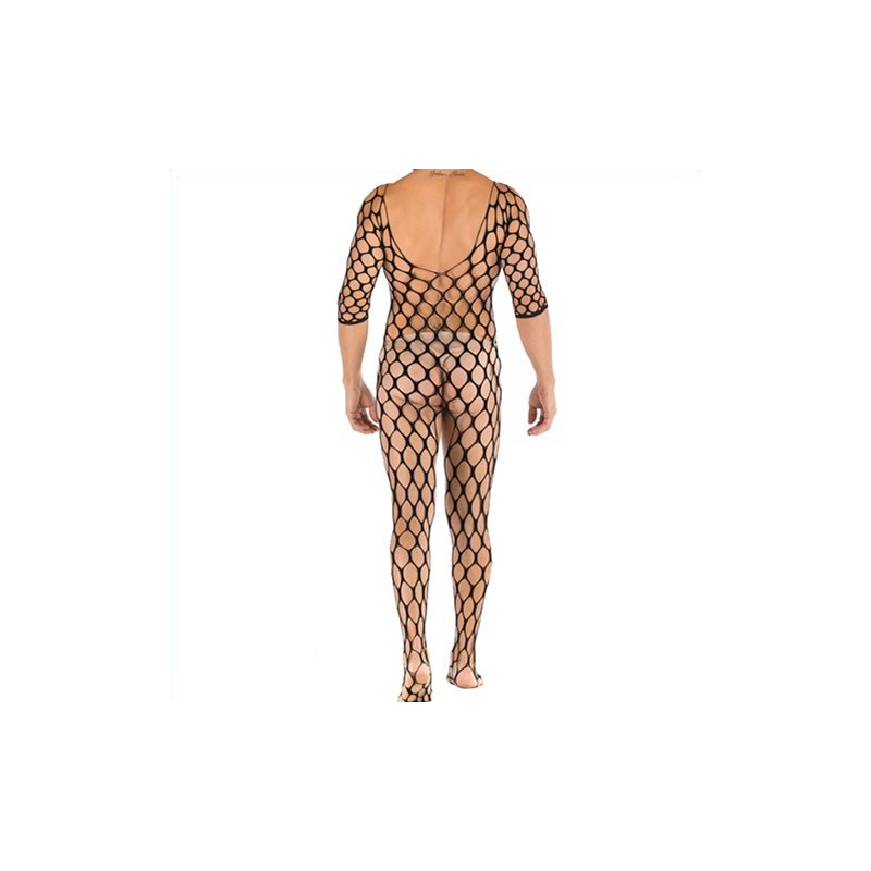 combinaison ouverte mesh titanium 1