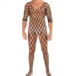 combinaison ouverte mesh titanium