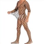 combinaison ouverte mesh titanium 2