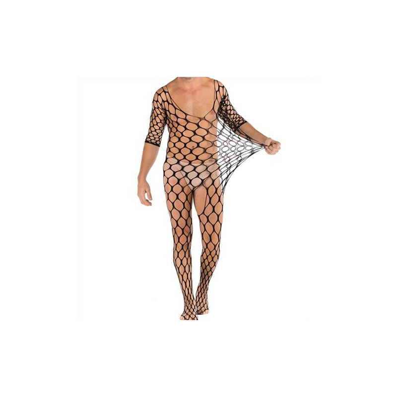 combinaison ouverte mesh titanium 3