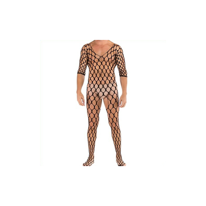 combinaison ouverte mesh titanium