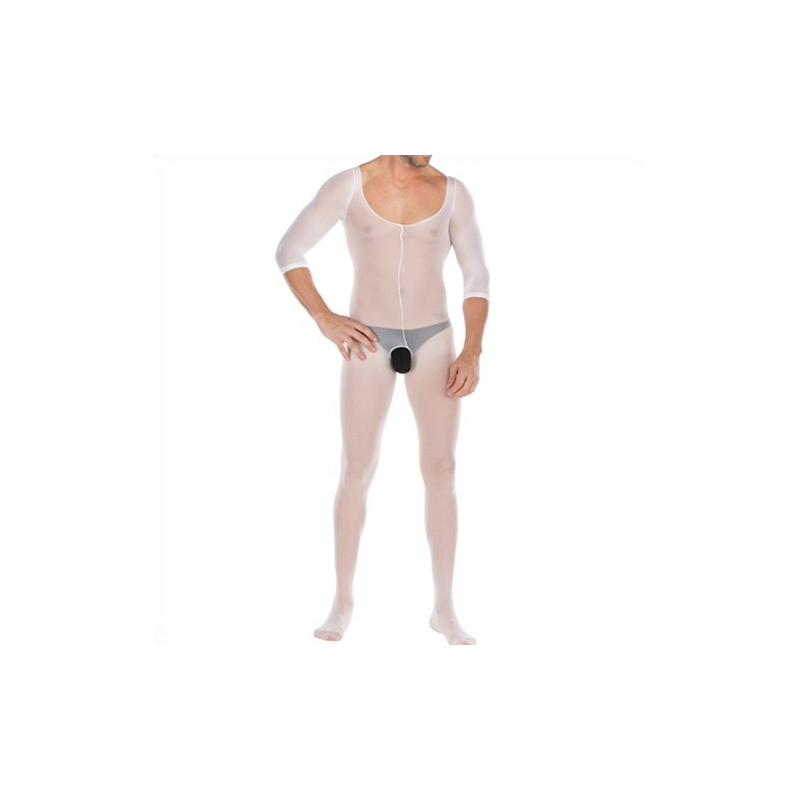 combinaison ouverte moskow blanc 2