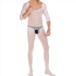 combinaison ouverte moskow blanc 3