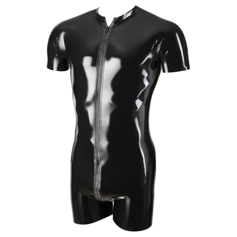 combinaison short en latex 3