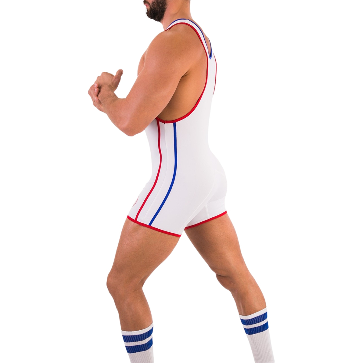 combinaison singlet allan blanc 2