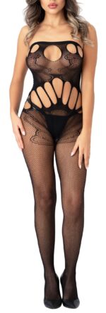 combinaison strapless shell noire