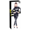 combinaison vinyl overall noire 5