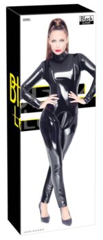 combinaison vinyl overall noire 5