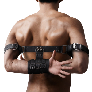 complete arm restraints black