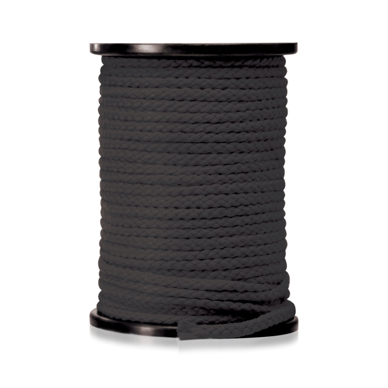 corde bondage 7mm x 61 metres noir
